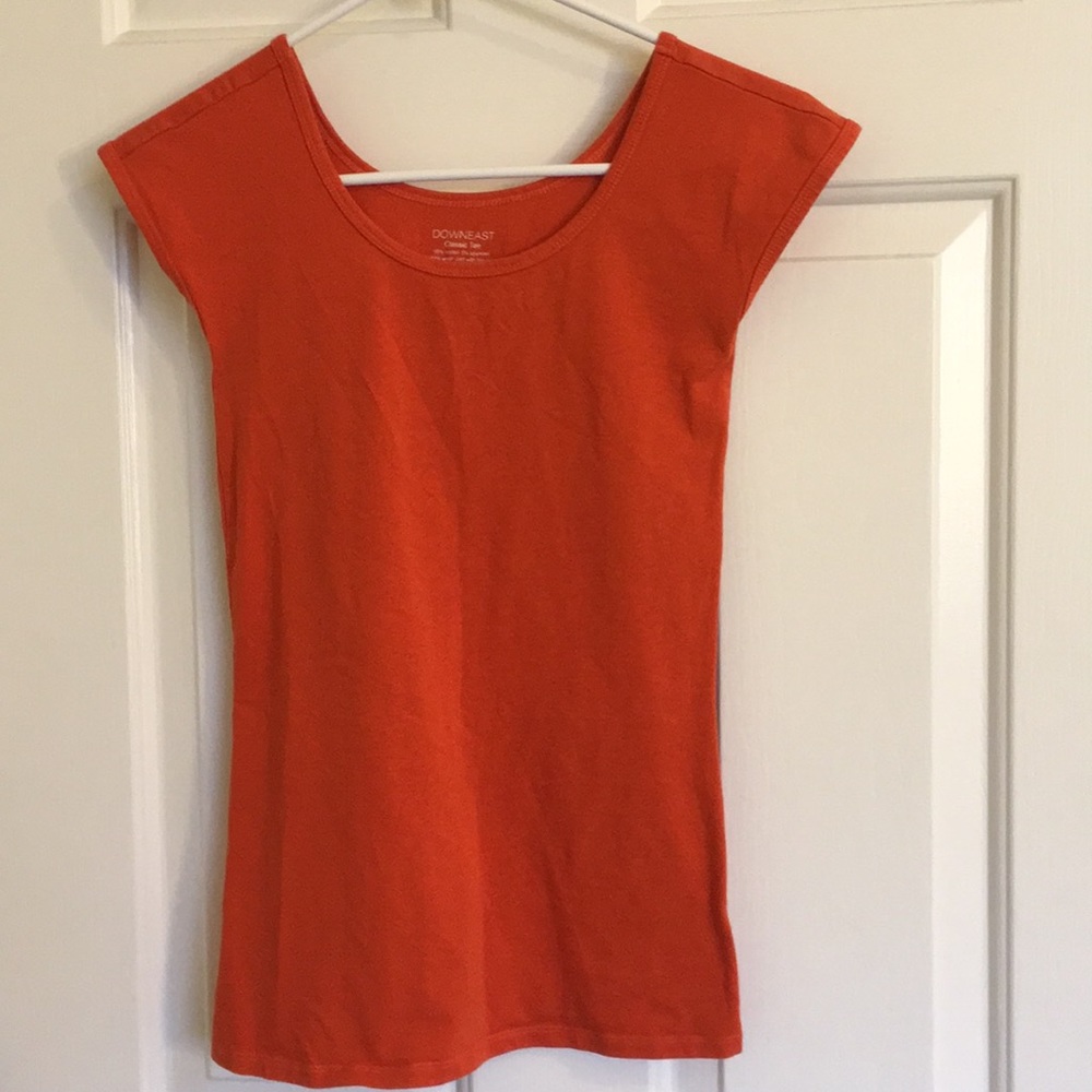 Orange Downeast Classic Tee